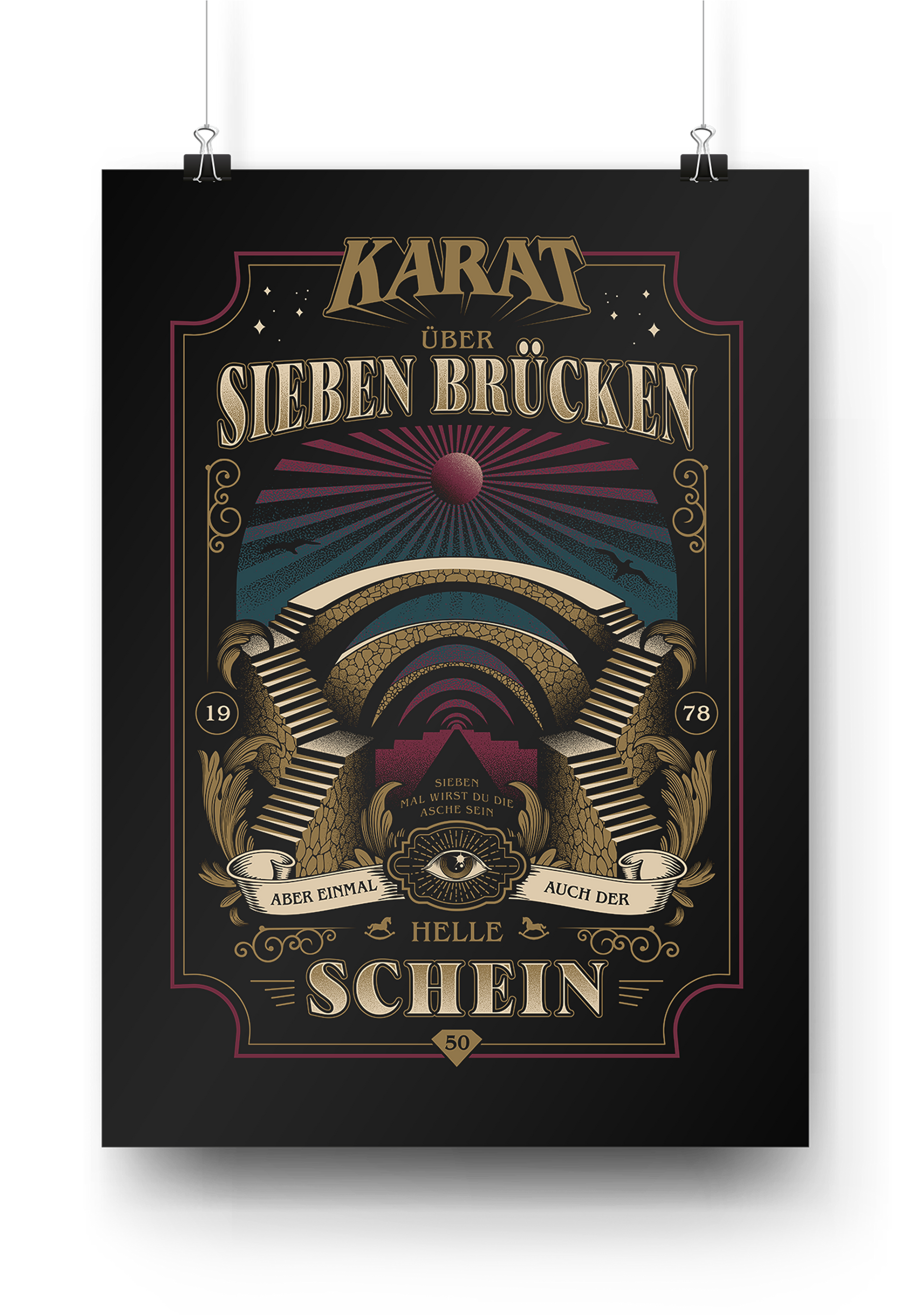 Karat - Sieben Brücken - Poster | Neutral-Image